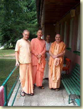 With HH Danavira Maharaja