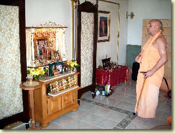 New Ekachakra temple room