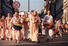 Prague 1995 Street Harinama