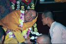 Vyasa Puja 1997 Simhachalam Feet Bathing