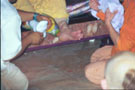 Vyasa Puja 1997 Simhachalam Feet Bathing