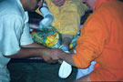 Vyasa Puja 1997 Simhachalam Feet Bathing